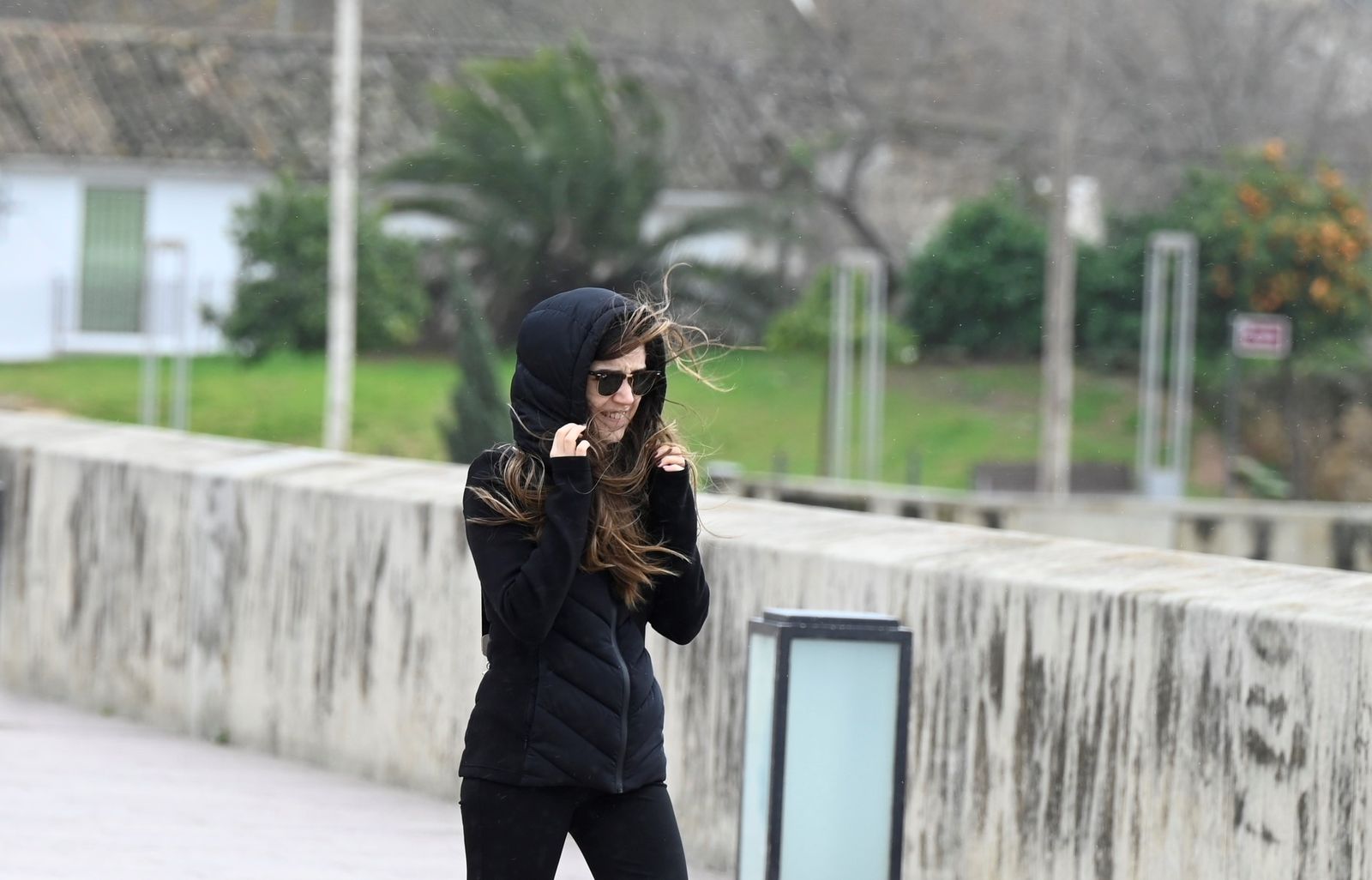 El paso de la borrasca 'Herminia' por Córdoba, en imágenes