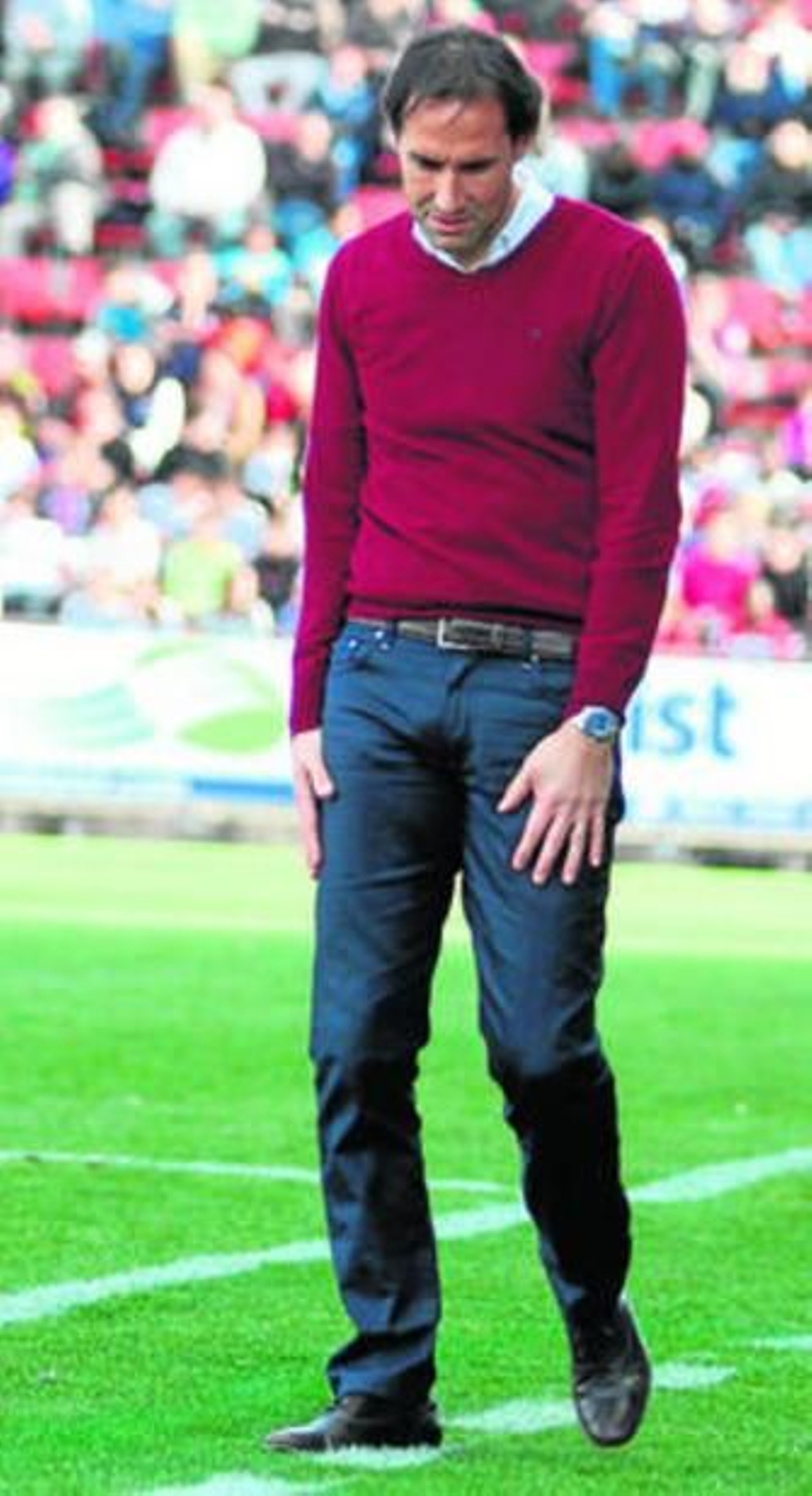 Moreno, "avergonzado"