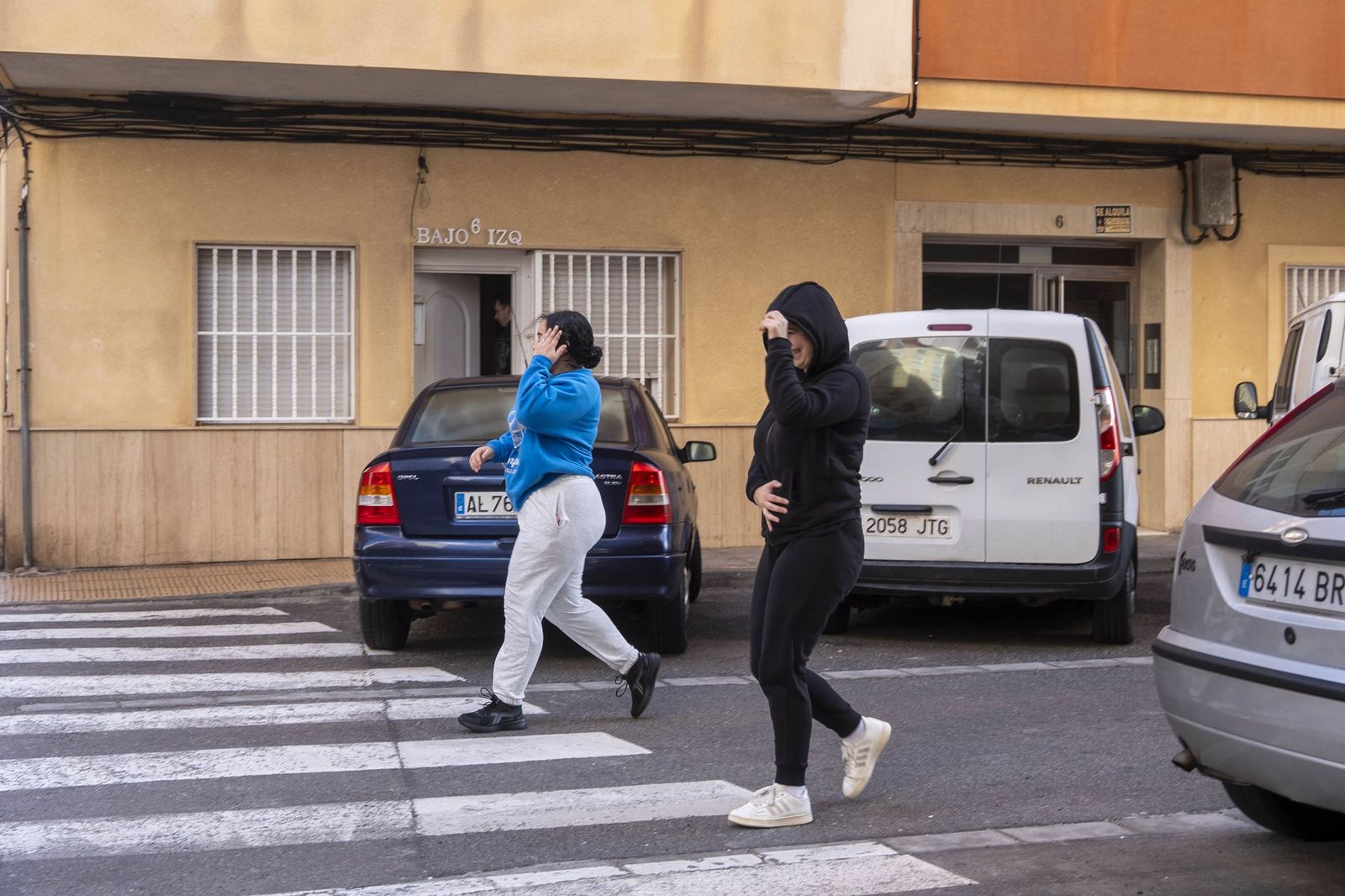 La Borrasca Leonardo se ensaña con Almería, en imágenes