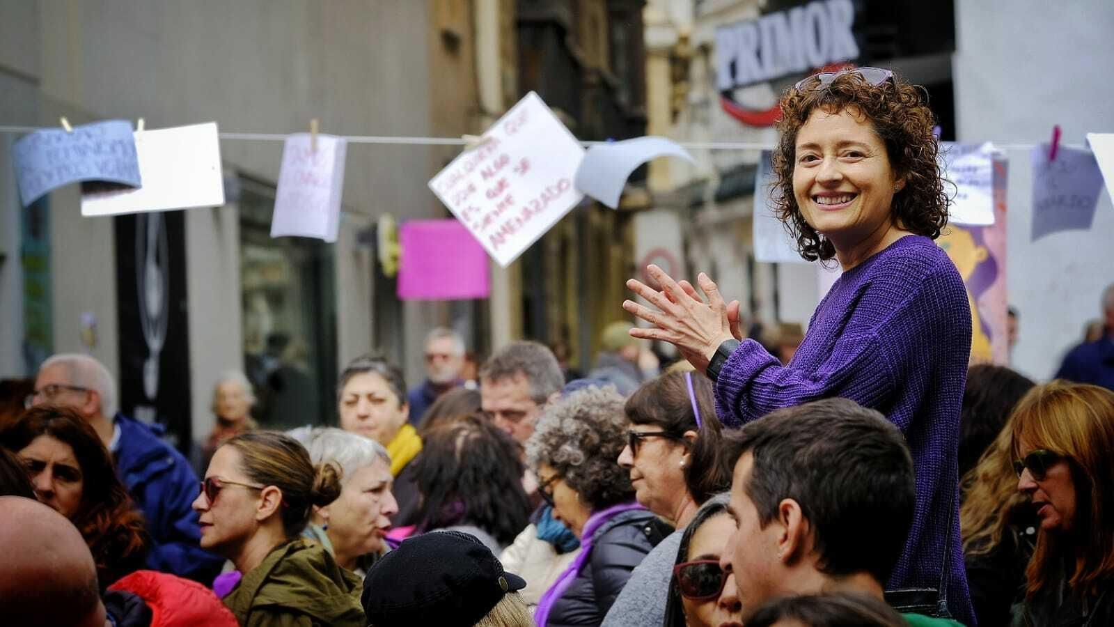Imágenes de la celebración del 8M en Cádiz