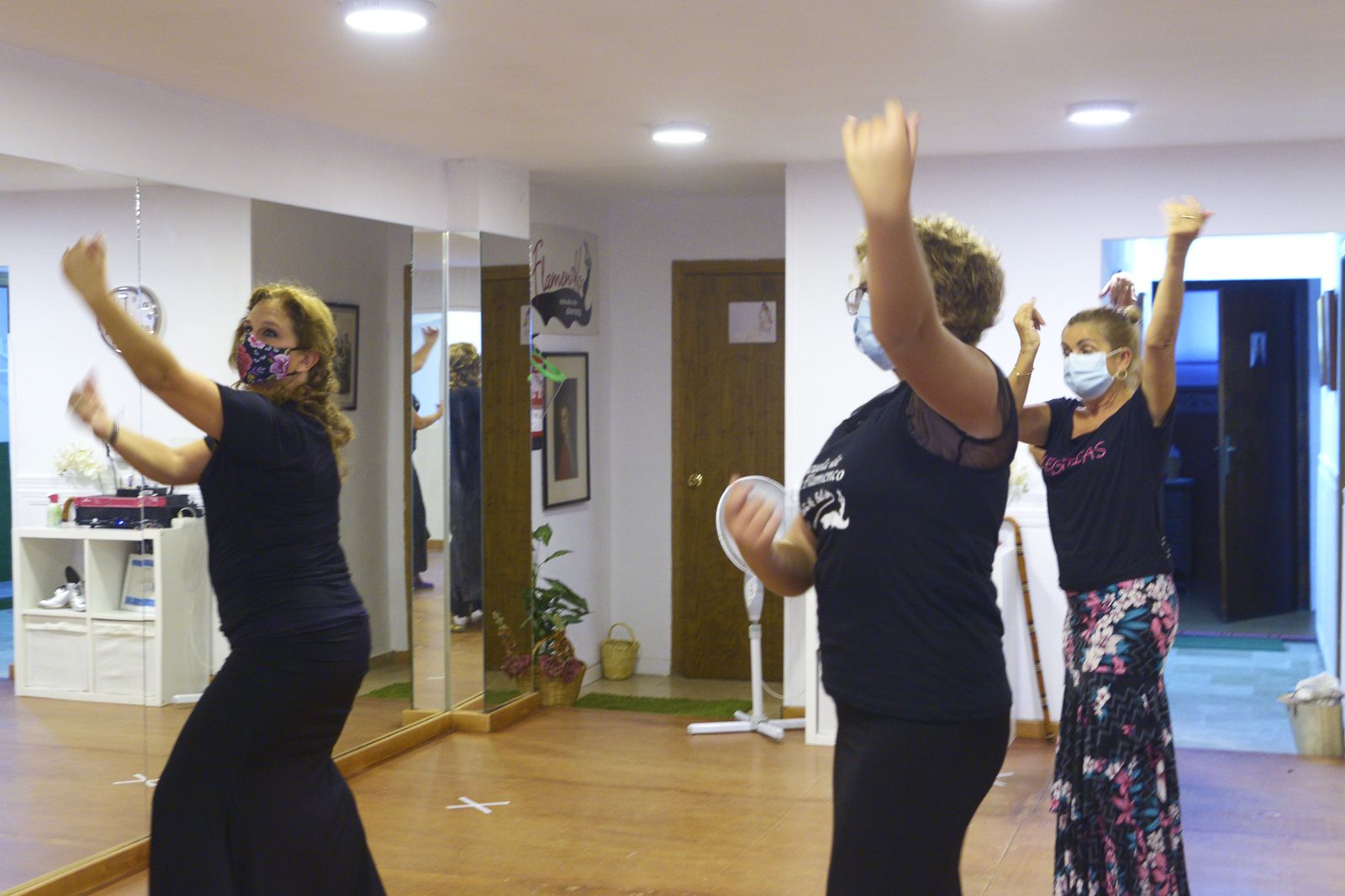 Fotos  de la academia de flamenco de Monika Bellido