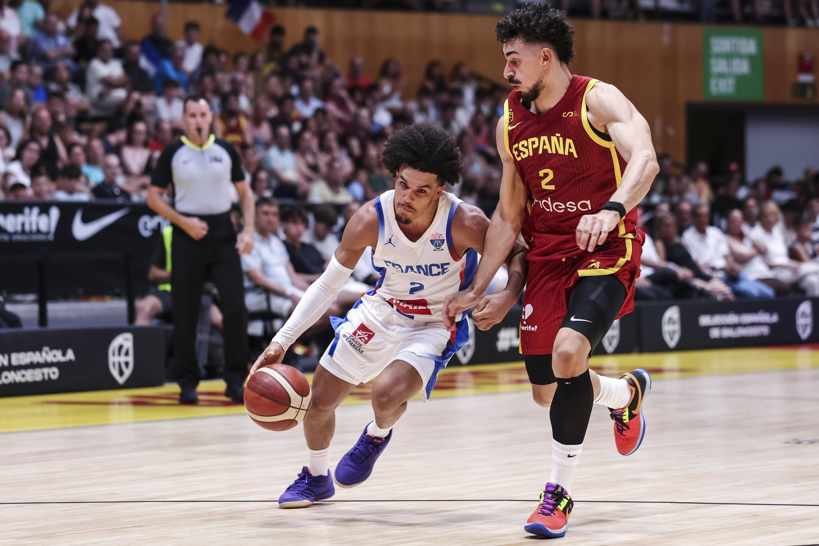 Las fotos del España - Francia de baloncesto