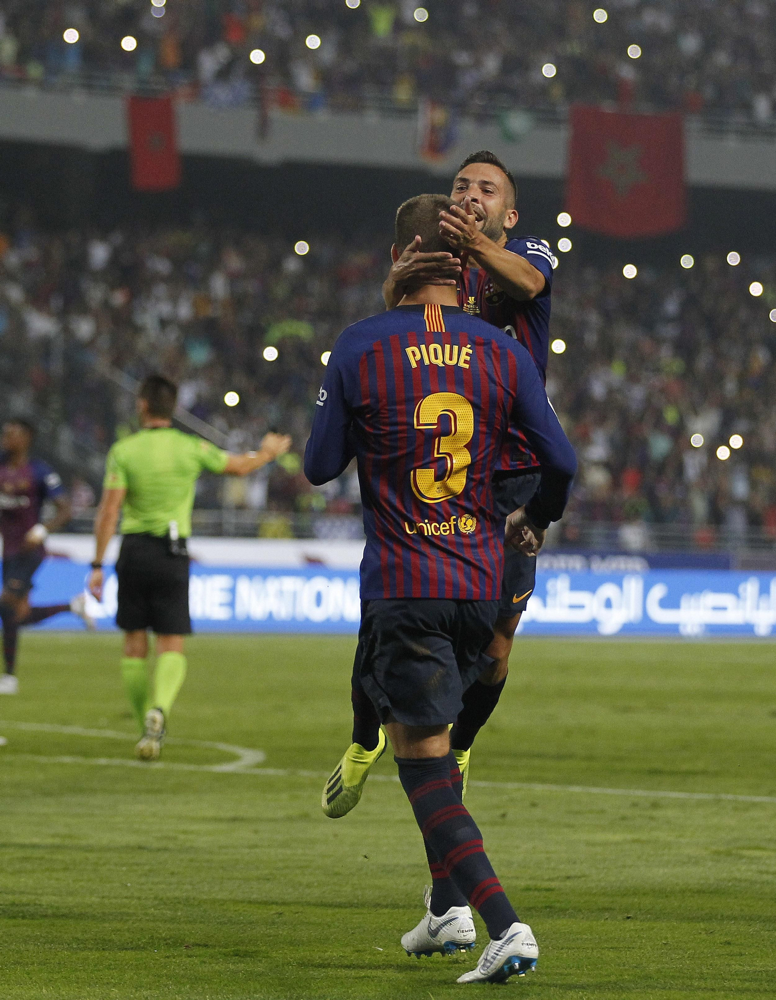 Las imágenes del Sevilla-Barcelona de la Supercopa