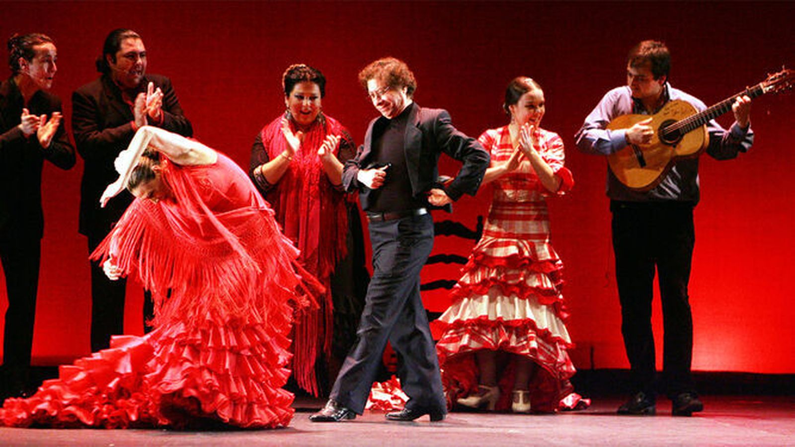 Mario Maya, durante una actuación en el Festival de Jerez.