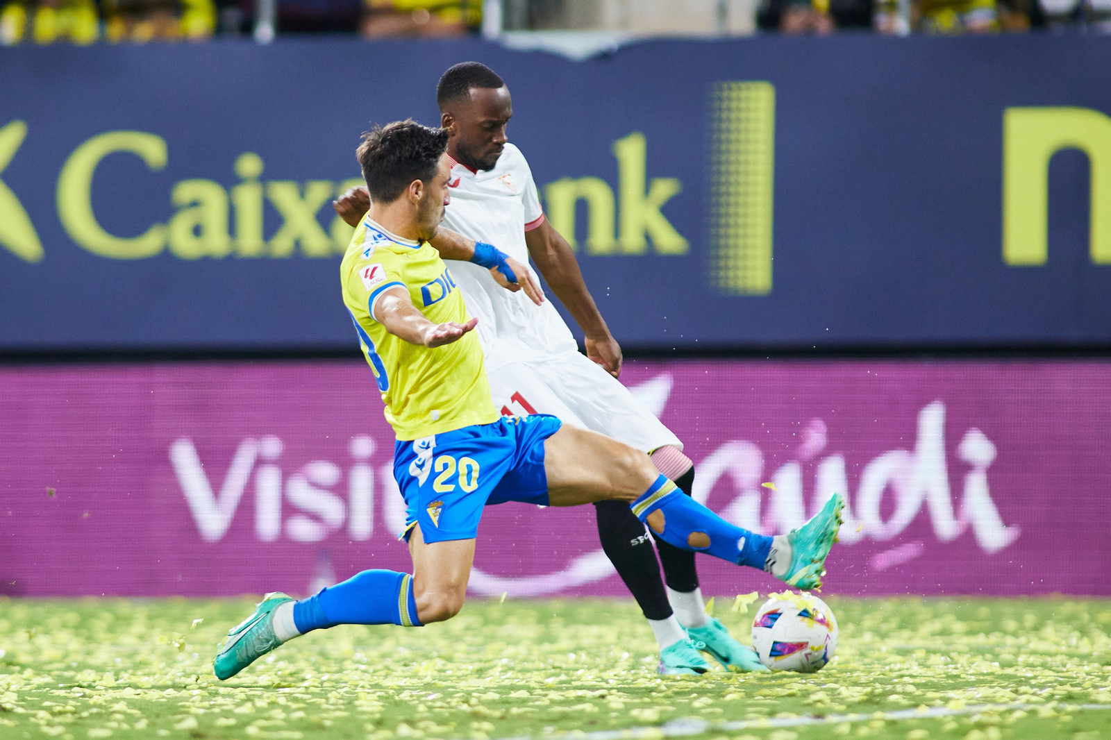 Imágenes del Cádiz-Sevilla