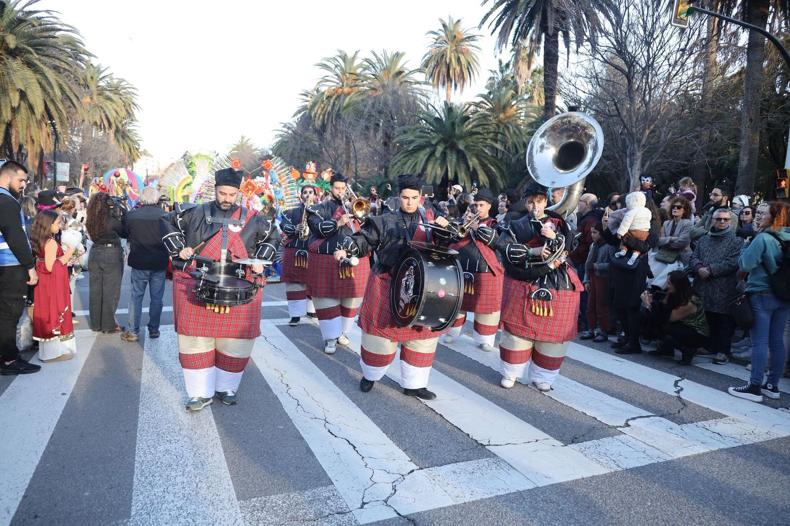 El Gran Desfile del Carnaval de Málaga, en imágenes
