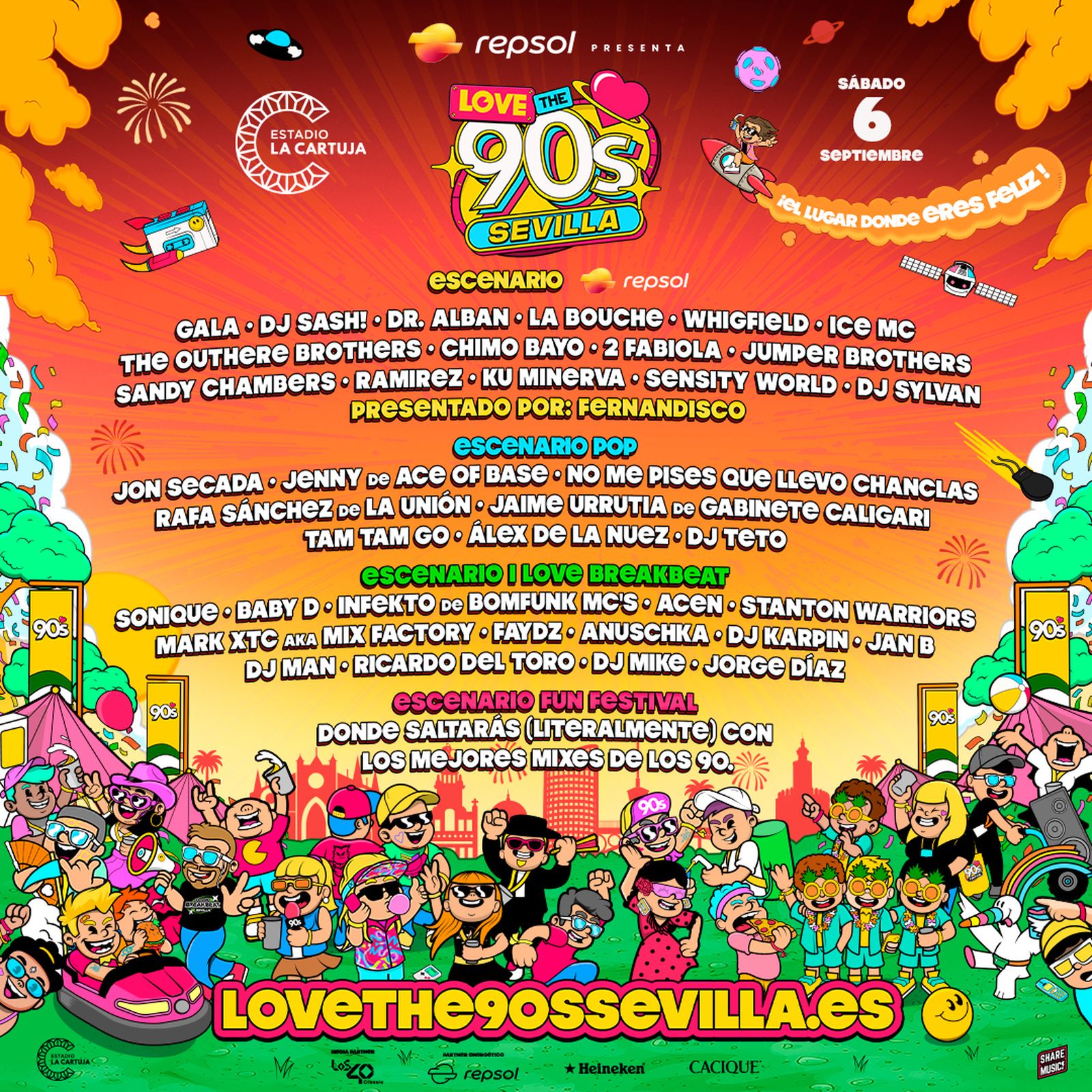 Love The 90’s Sevilla