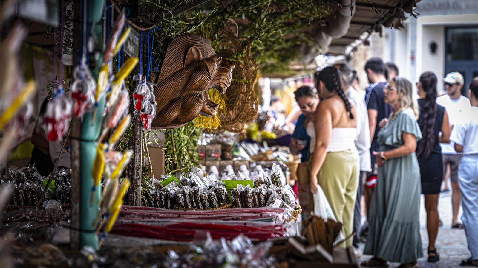 Las imágenes del Mercado Andalusi 2024 en el barrio de El Pópulo de Cádiz