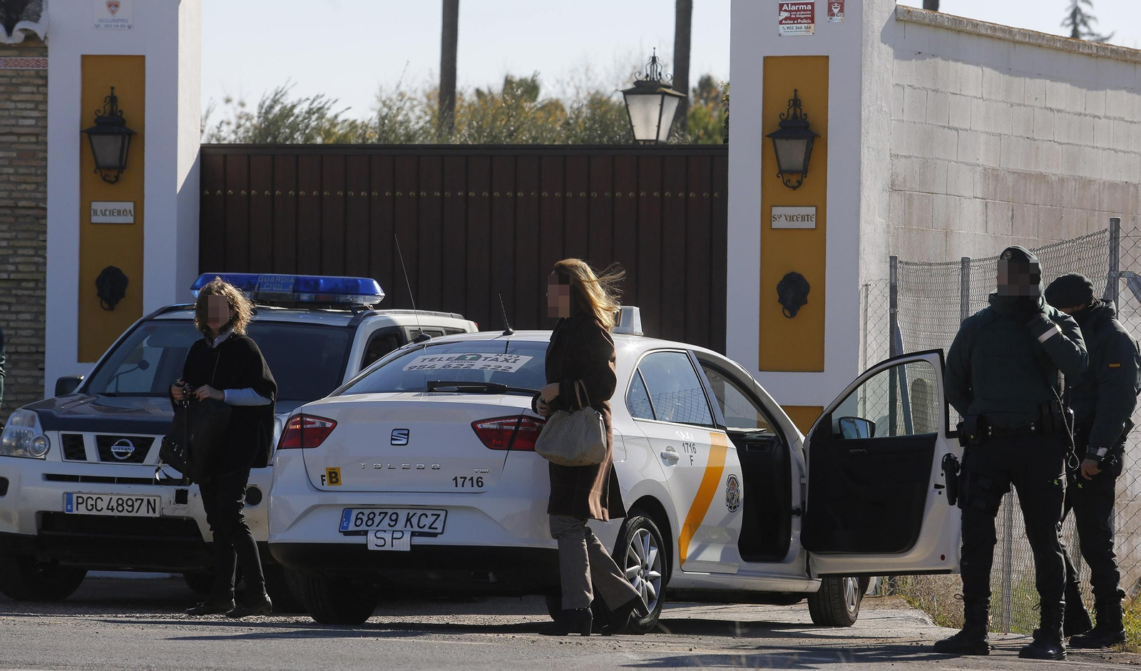El operativo de la Guardia Civil tras el intento de robo en Mairena