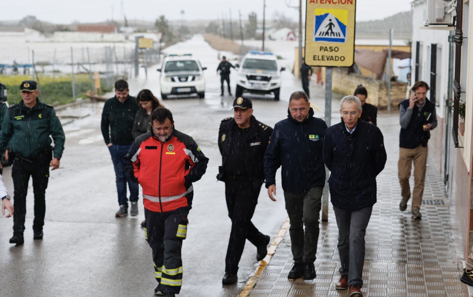 Las fotos de las inundaciones en el Palmar de Troya por la borrasca Leonardo