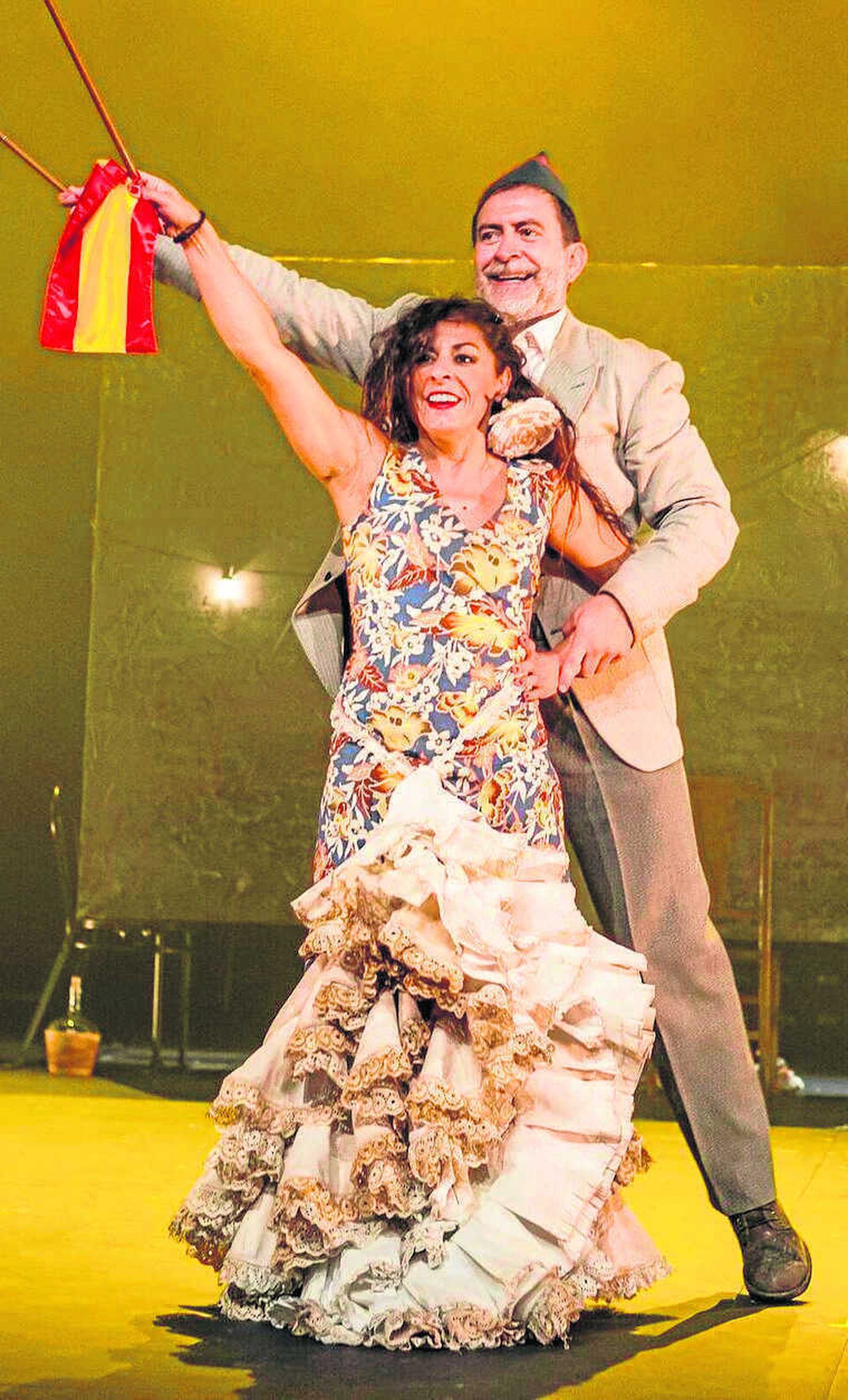 Una imagen de la representación de '¡Ay, Carmela!'.