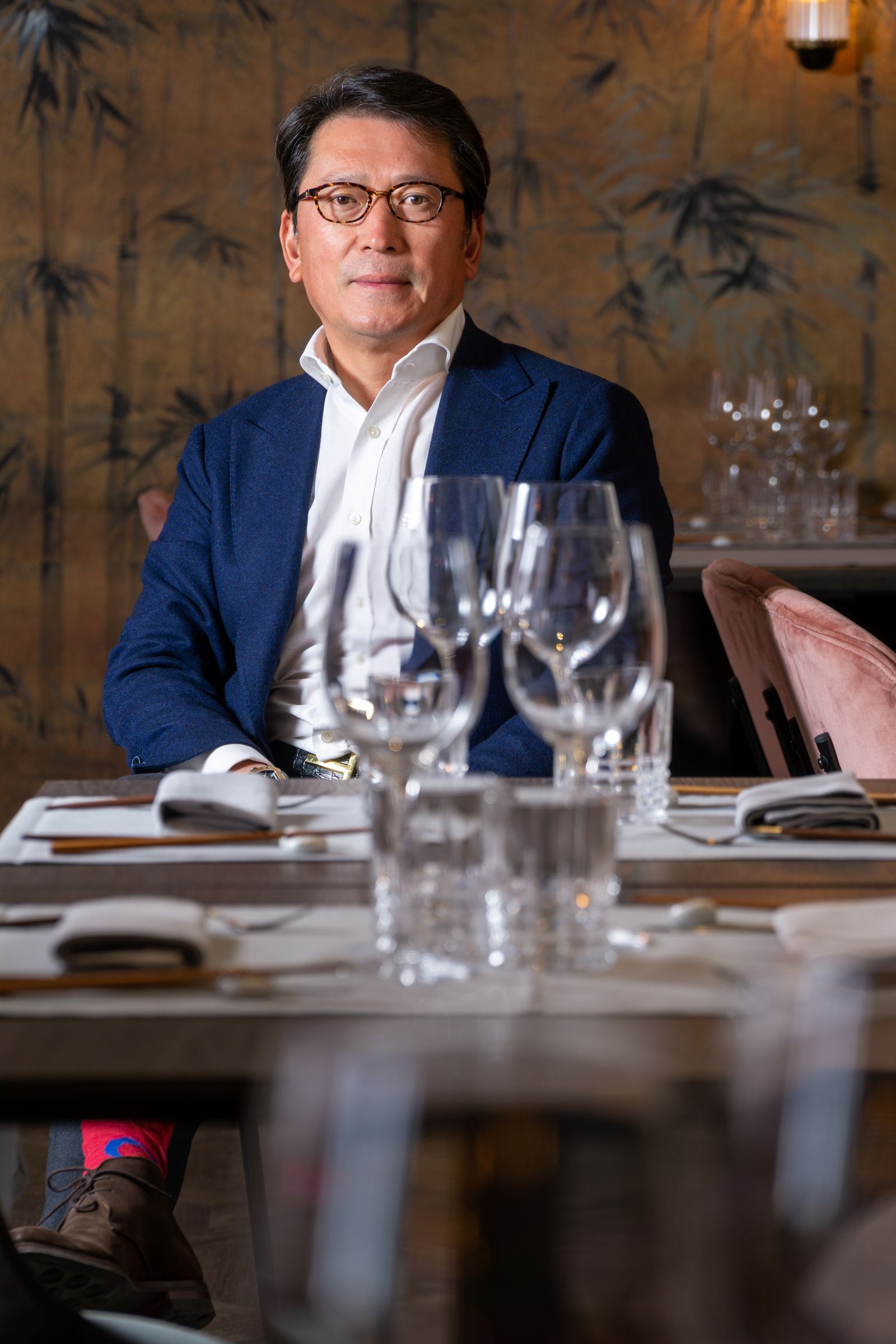 Roger Chen, en uno de sus restaurantes de Grupo Zen, en Madrid.