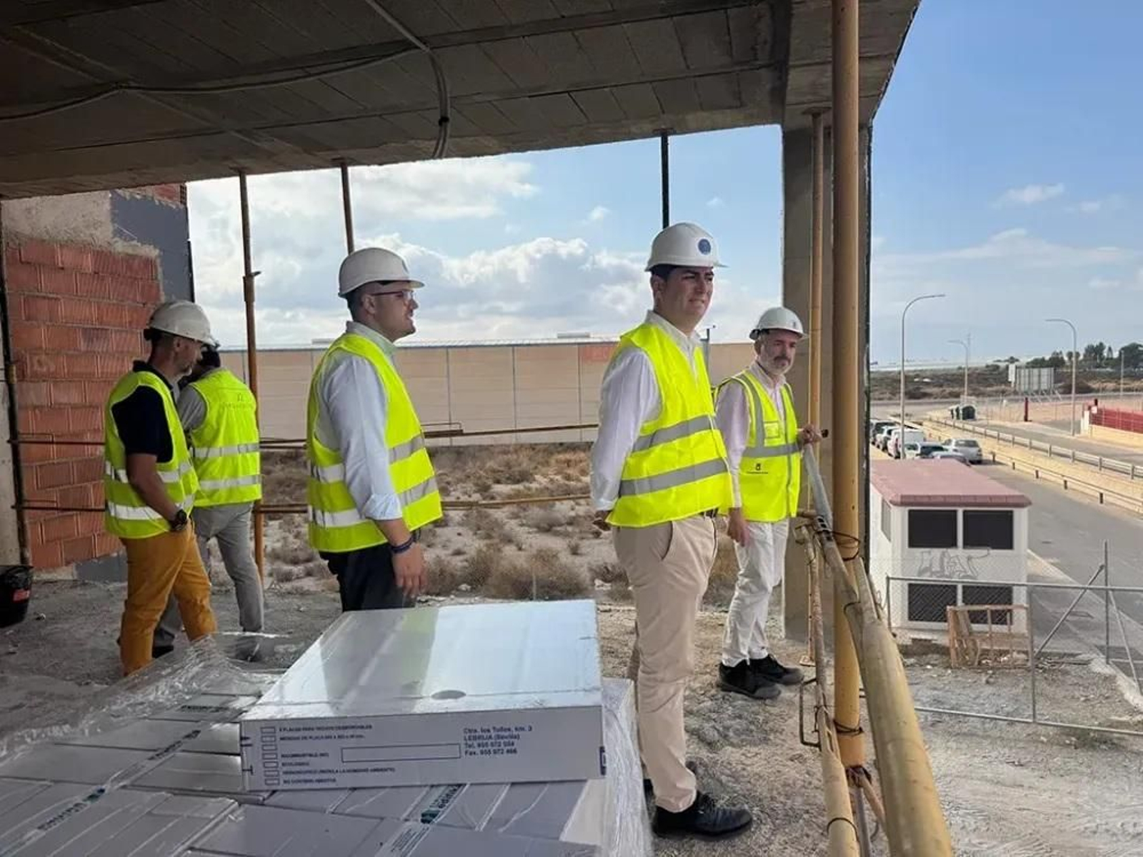 Los trabajos se encuentran en la mitad del plazo de ejecución