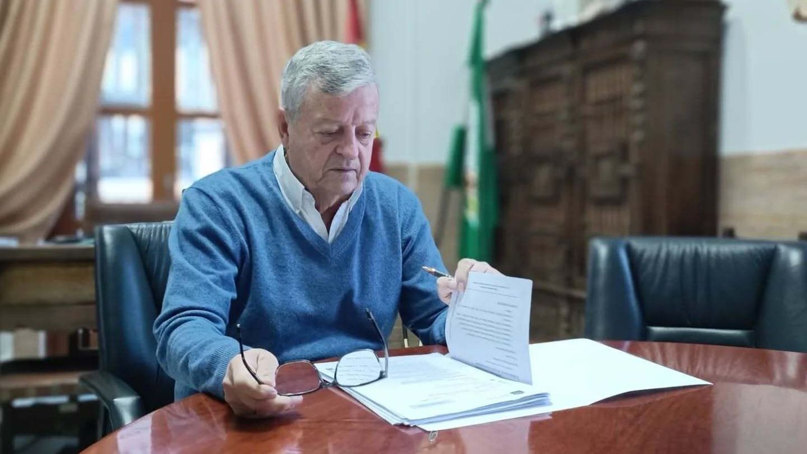 Miguel Martínez-Carlón, alcalde de Vélez-Rubio.