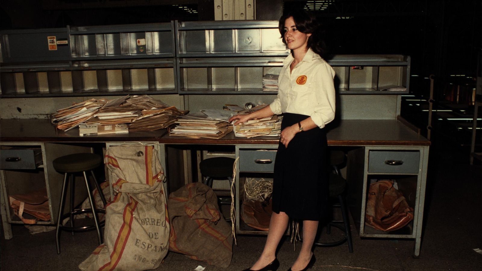 Auxiliar de Clasificación y Reparto. Palacio de Comunicaciones