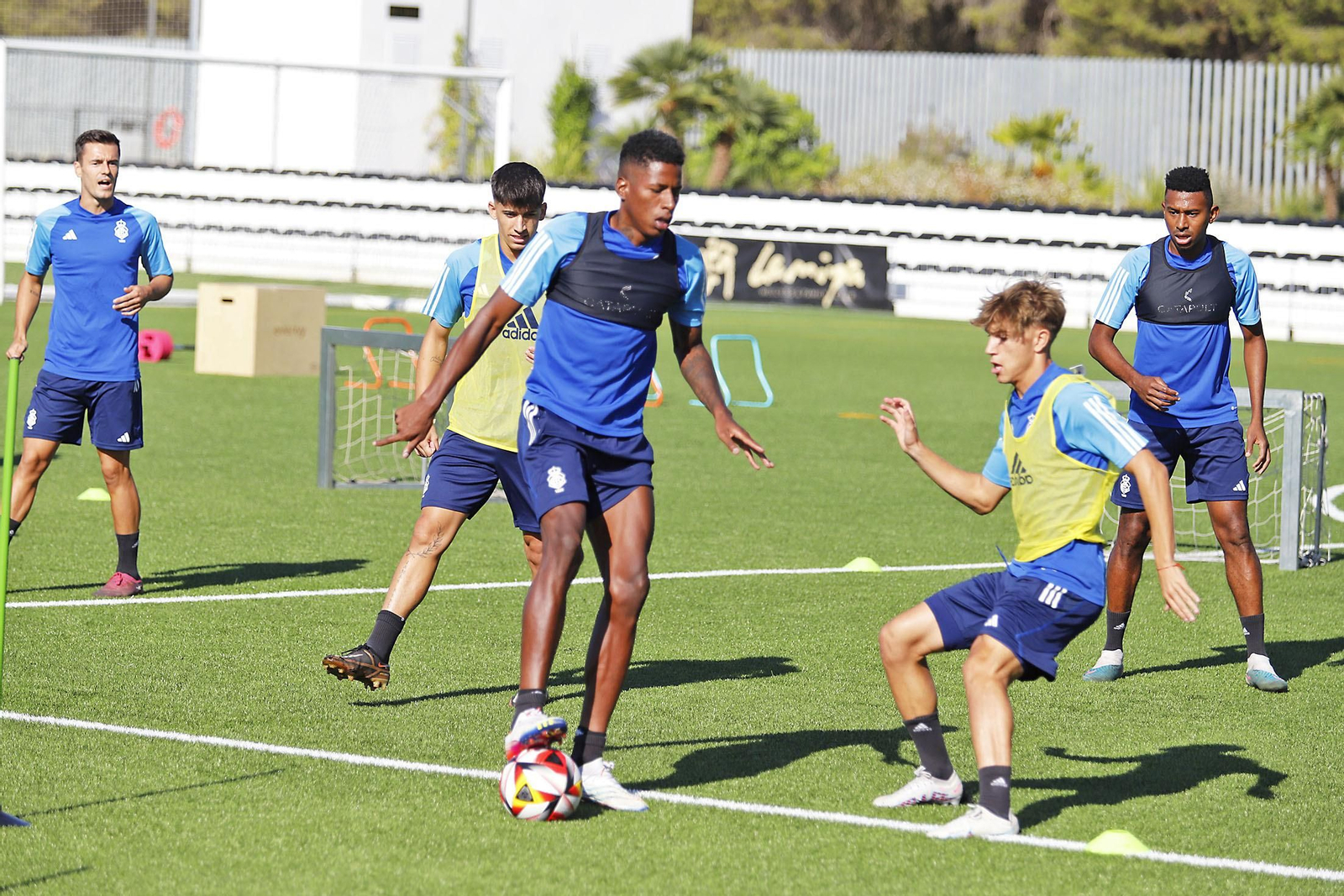 Imágenes del entrenamiento del Recreativo de Huelva