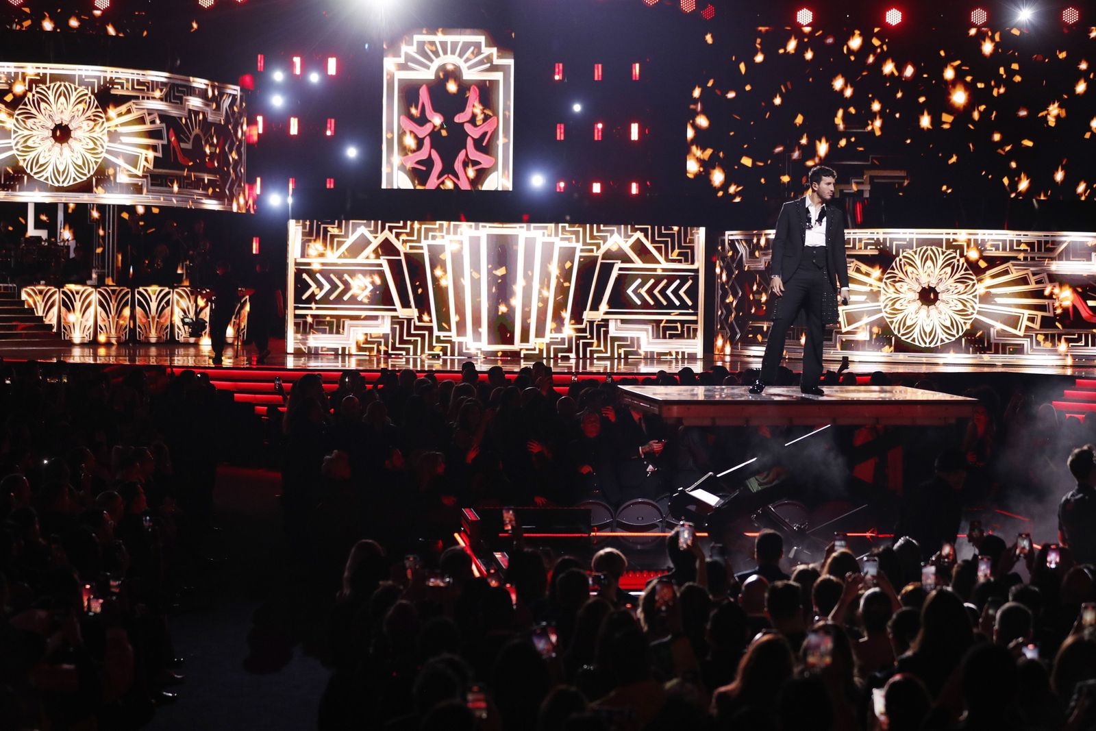 La alfombra roja de los Grammy latinos