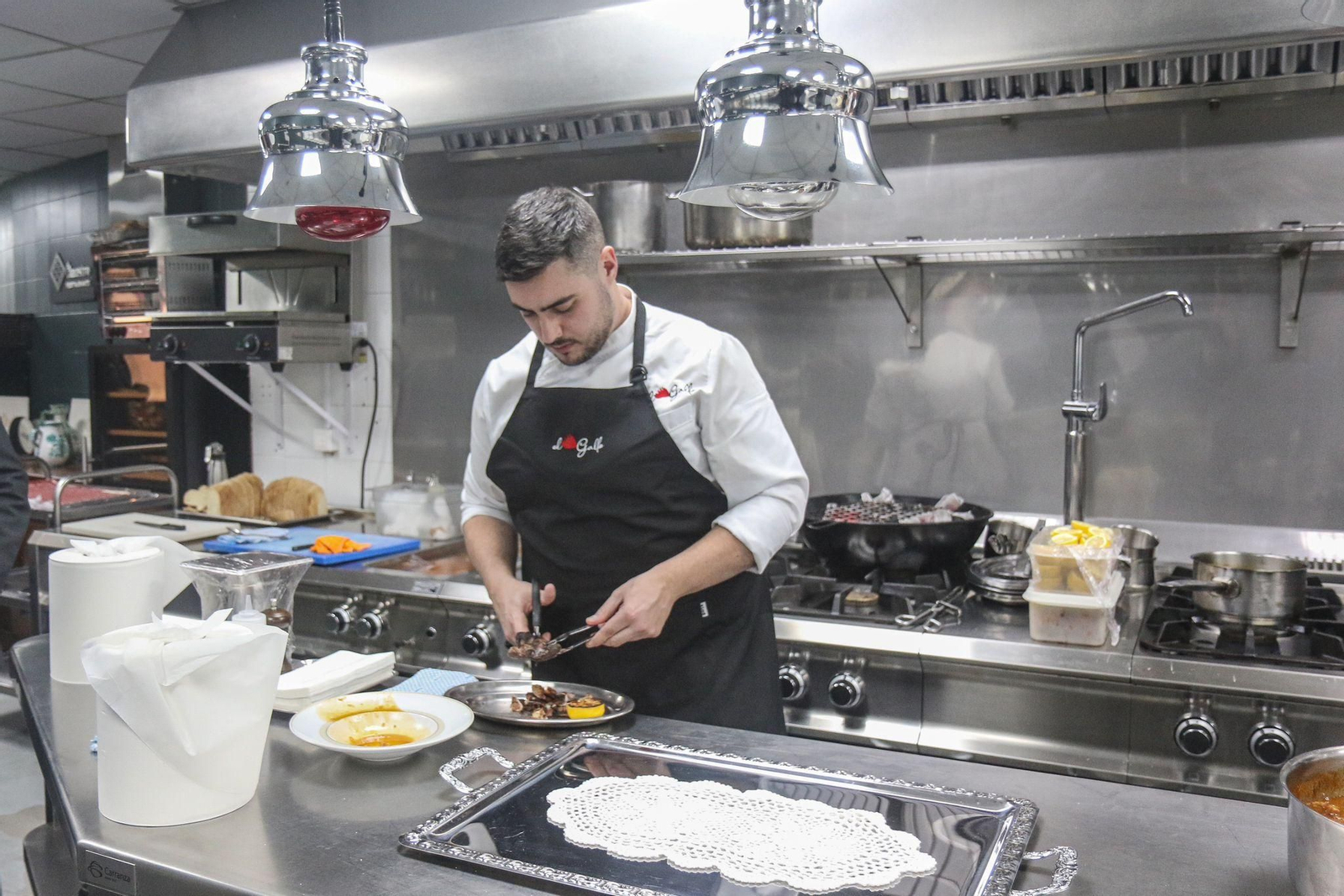 El impresionante menú a cuatro manos en el Claustro de Santa Paula, las imágenes