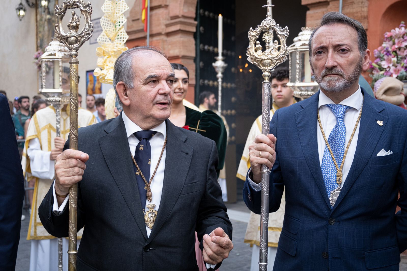 Las imágenes de la salida de la Divina Pastora de Santa Marina