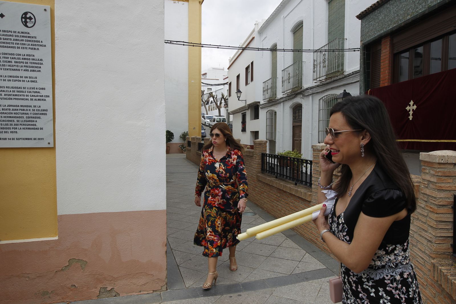 Fotogalería de la Procesión a la Ermita del Cerro de San Blas. Fiestas de Canjáyar.