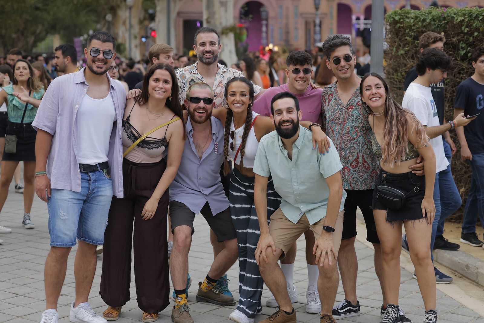 Búscate en las fotos del concierto de Bizarrap