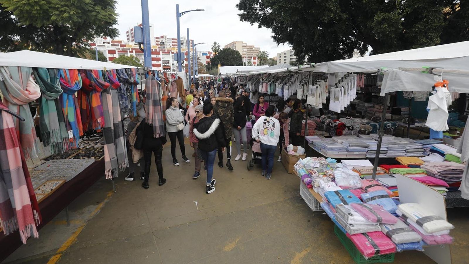 El mercadillo de Algeciras.