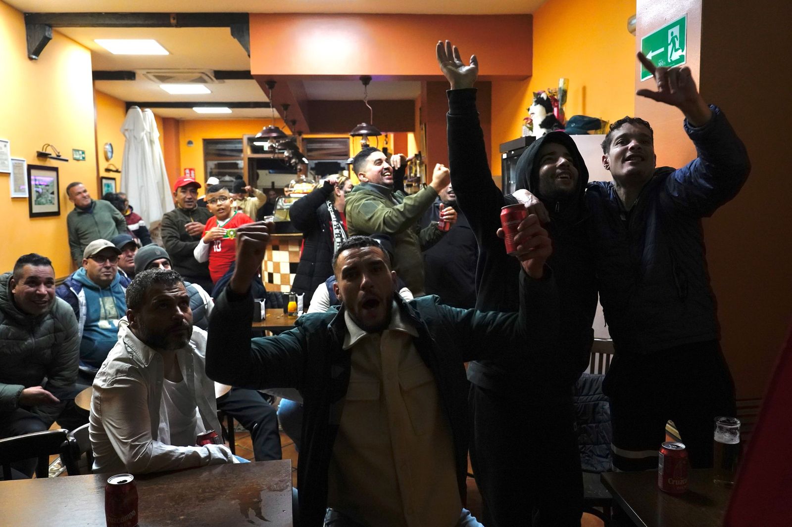 Así ha vivido la comunidad marroquí de Algeciras la final de la Copa de África