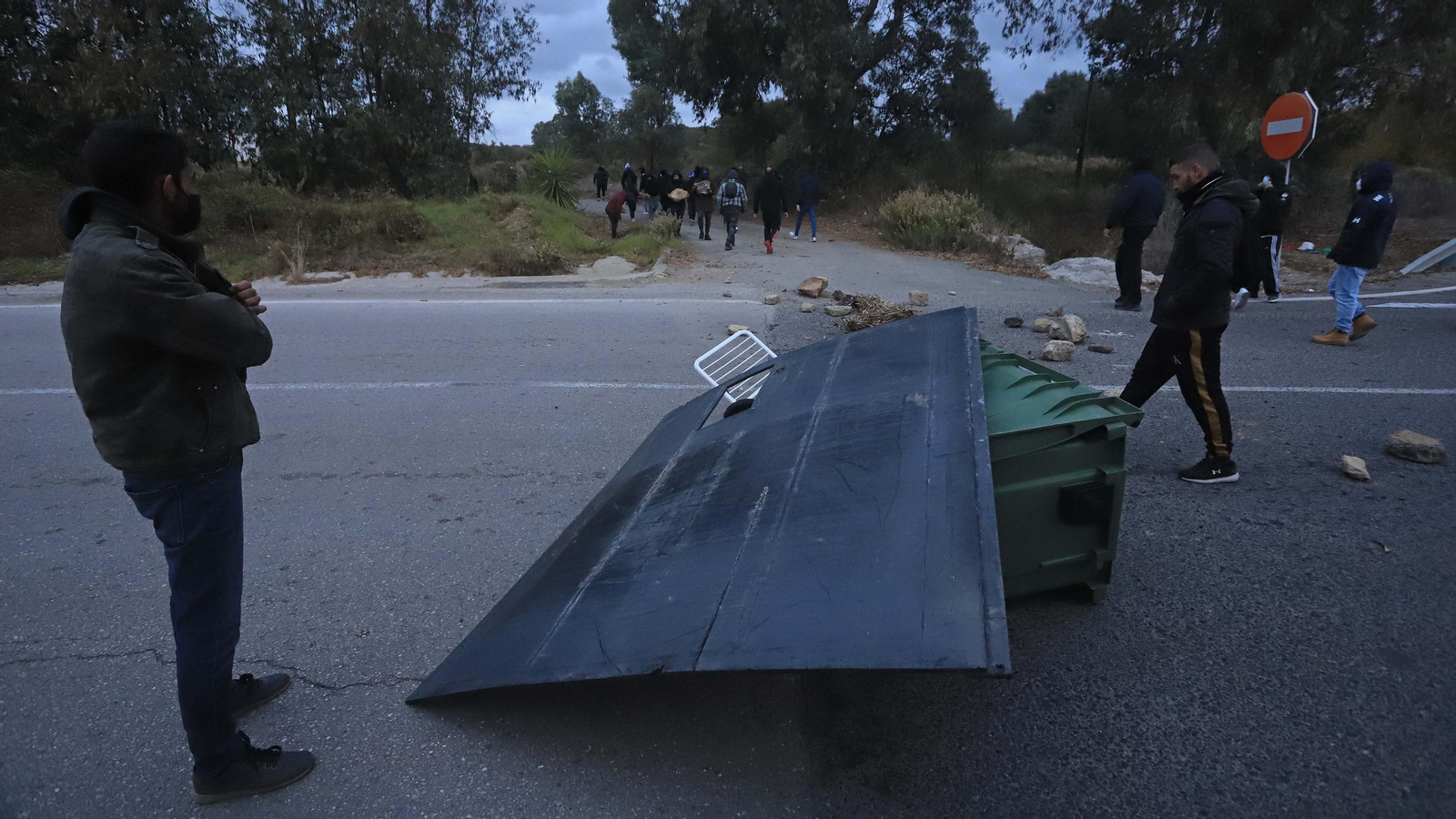 Fotos de la tercera jornada de la huelga del metal en el Campo de Gibraltar