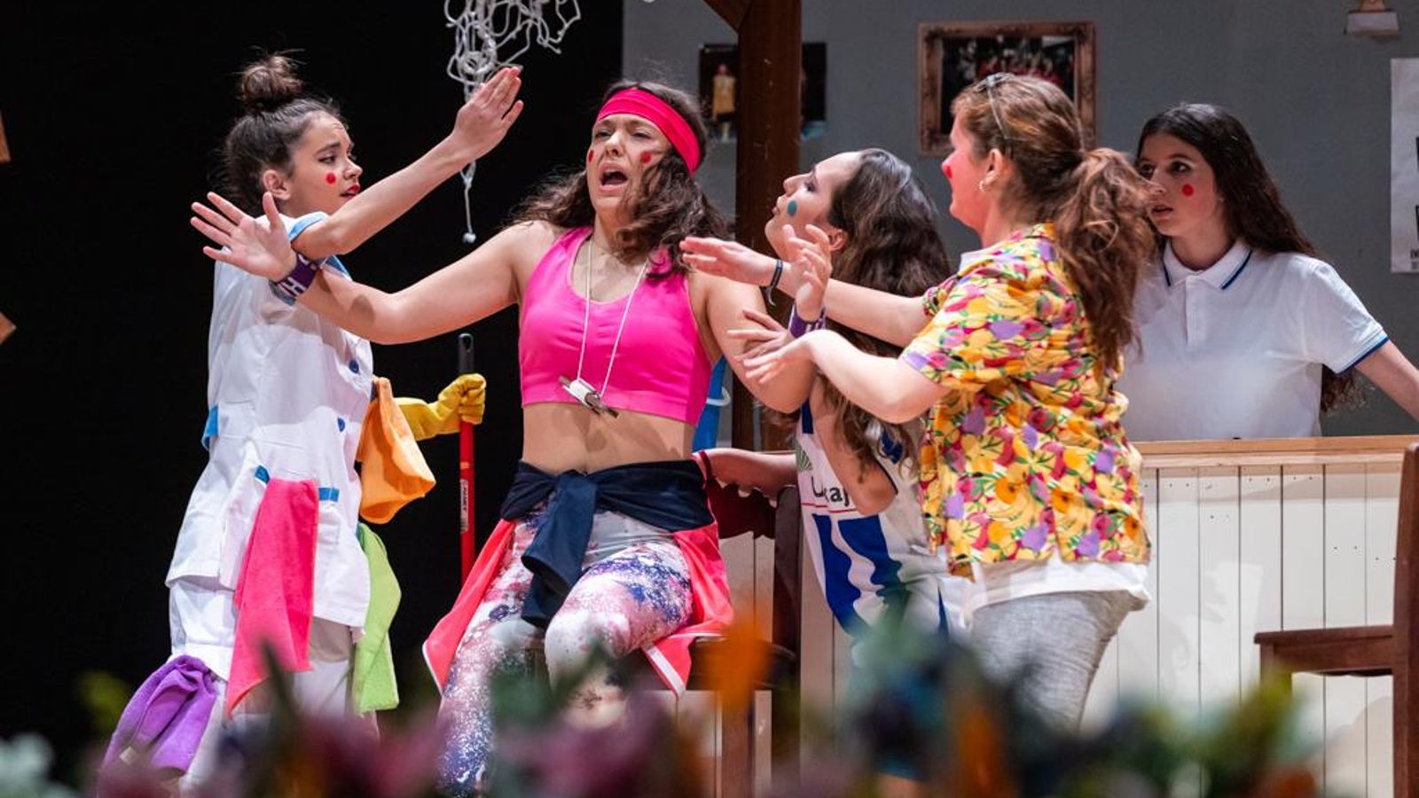 Cuarteto juvenil 'La virgen de la cueva'.