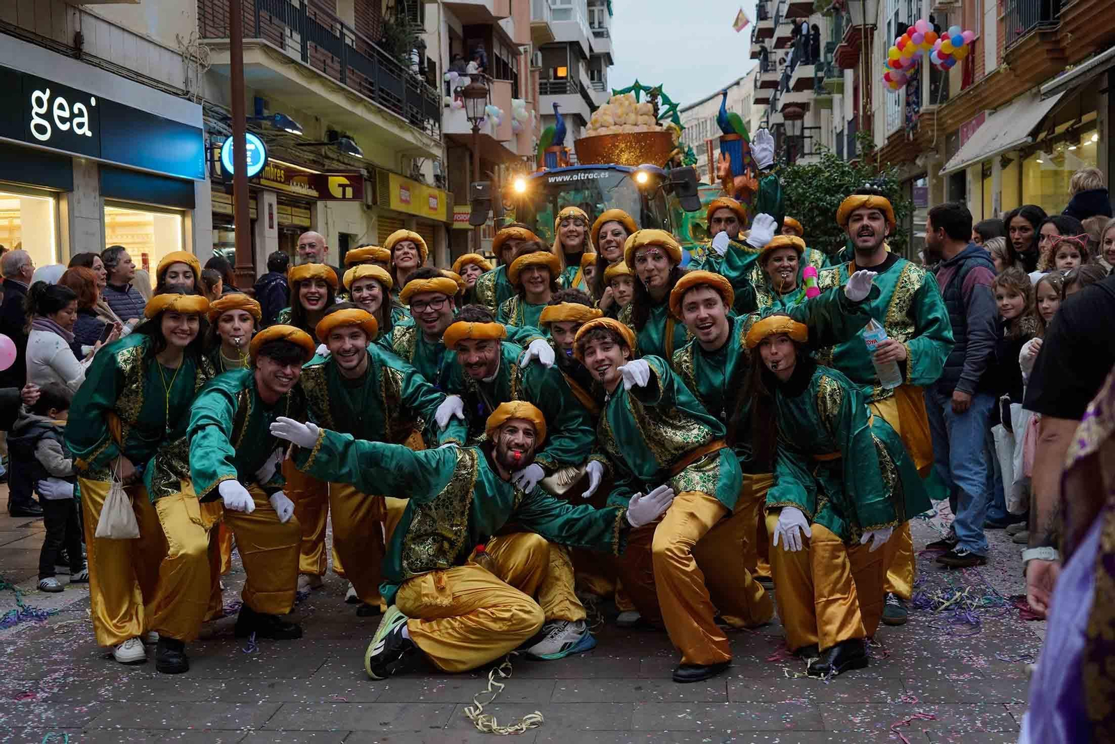Imágenes de la Cabalgata de los Reyes Magos en Huelva
