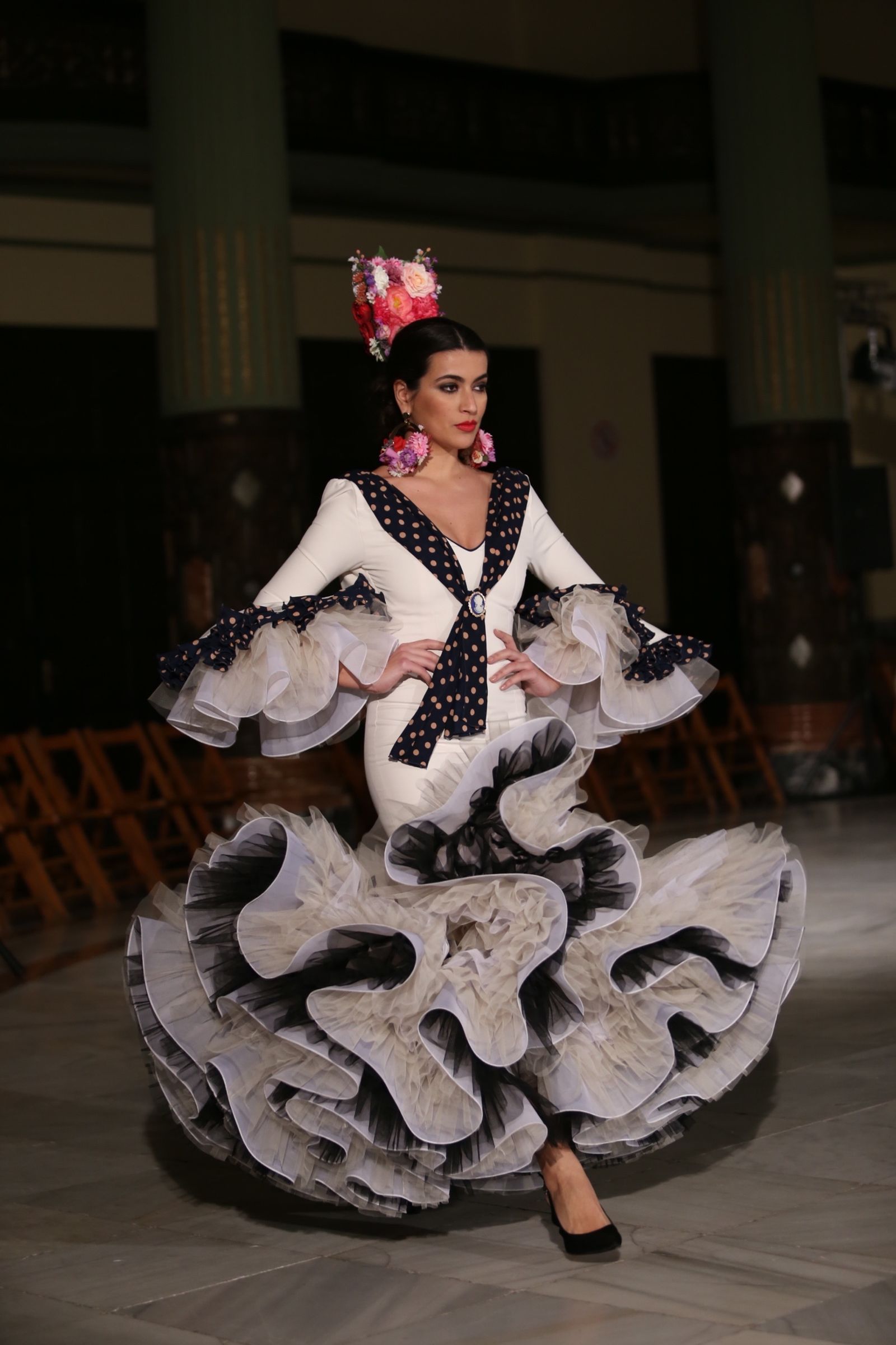 Desfile de Victoria García en Viva by We Love Flamenco, todas las fotos