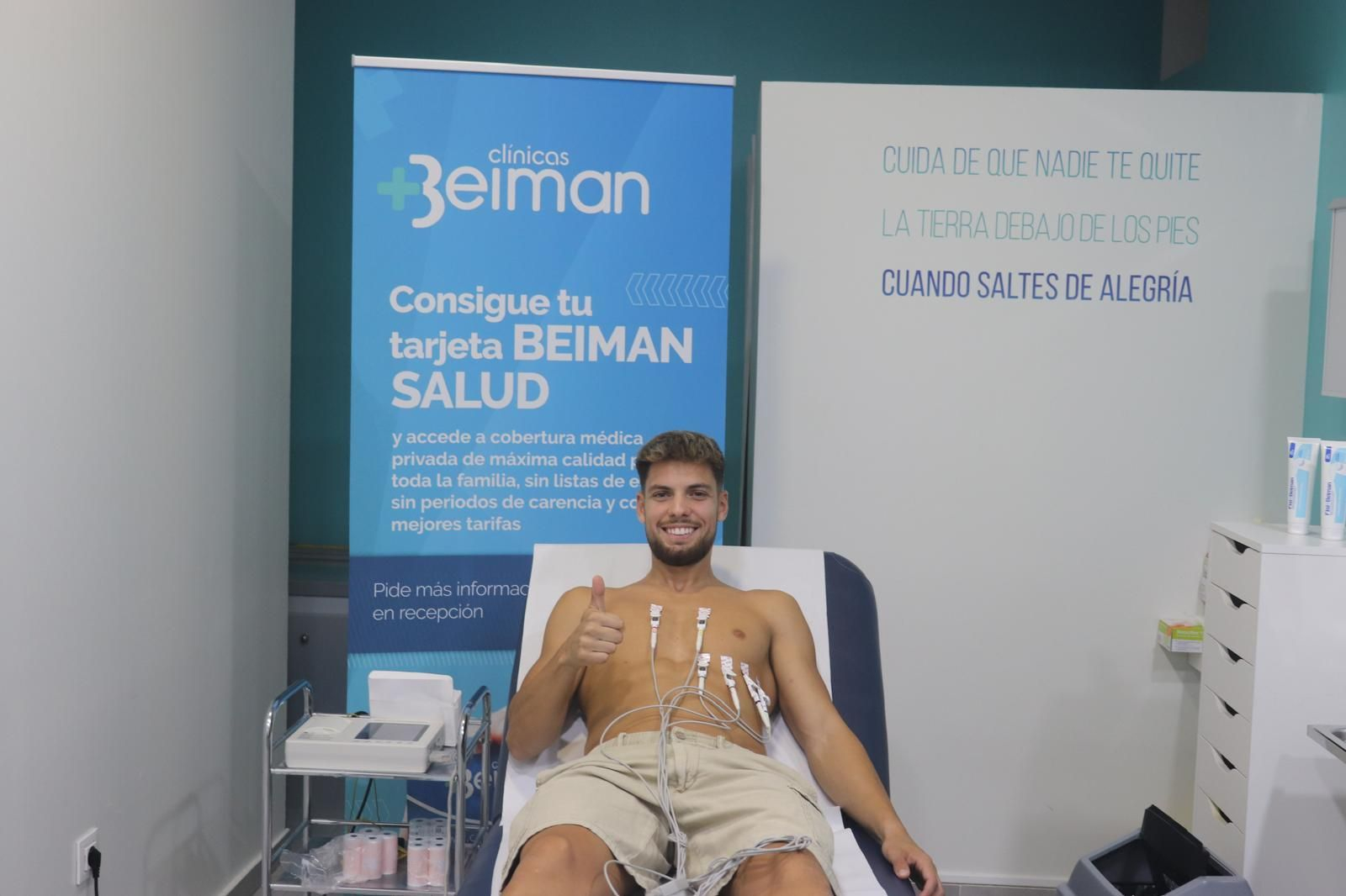 Rafa Parejo, uno de los jugadores que ha pasado por la Clínica Beiman.