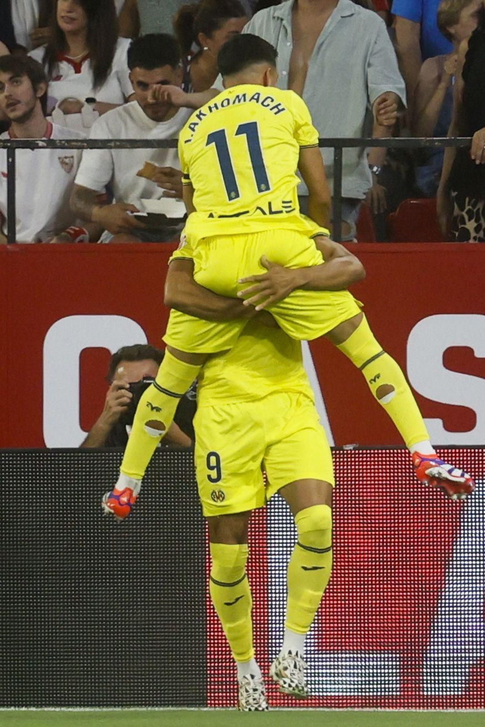 Las imágenes del Sevilla FC - Villarreal CF