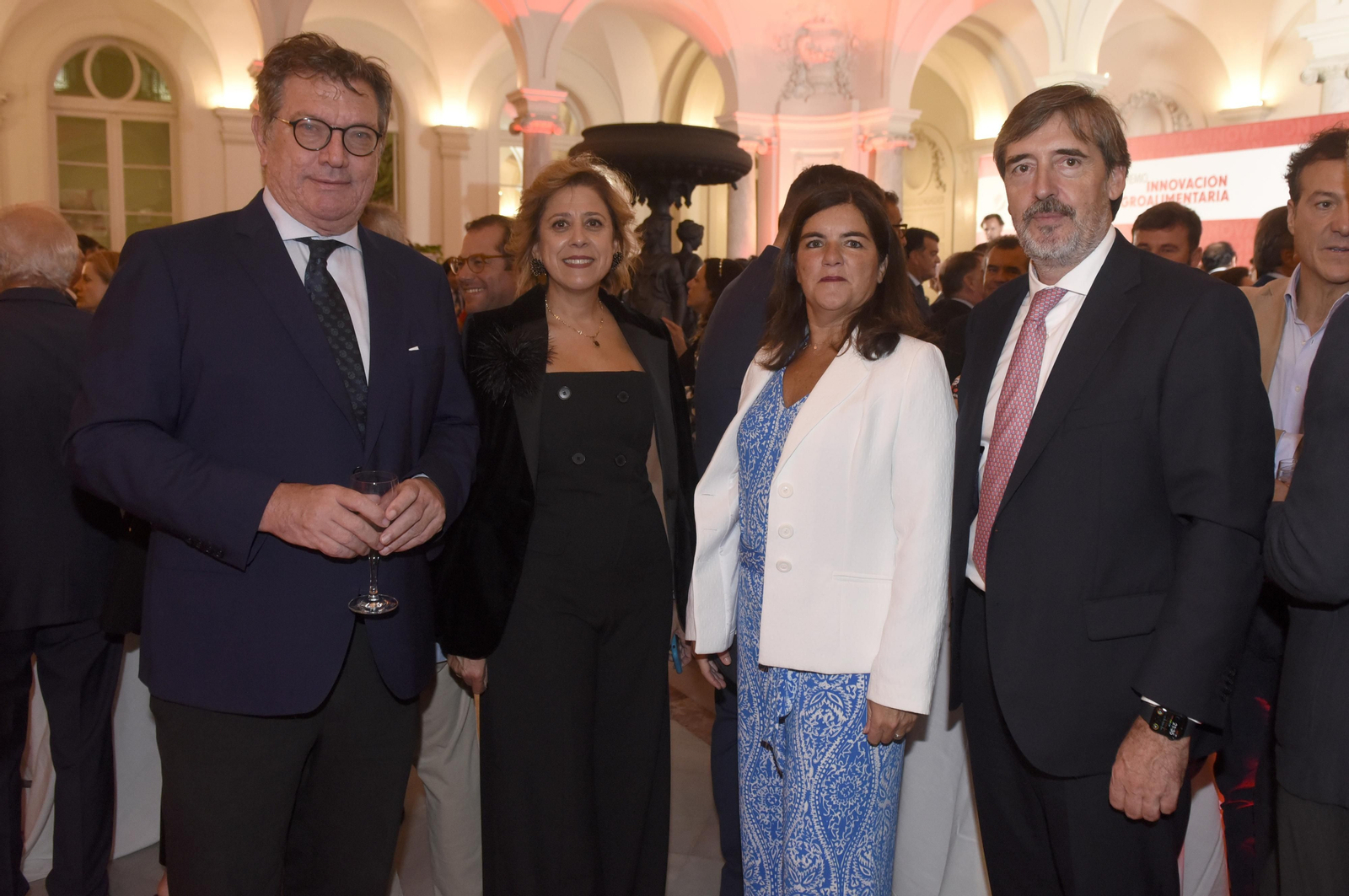 Antonio Alvear, Carmen González Moya, Begoña Méndez y Pelayo Castilla