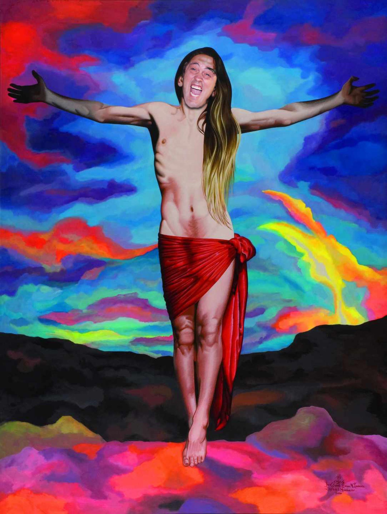 Juanlu 'Cascana' en 'El valle de los caídos' de los Costus.