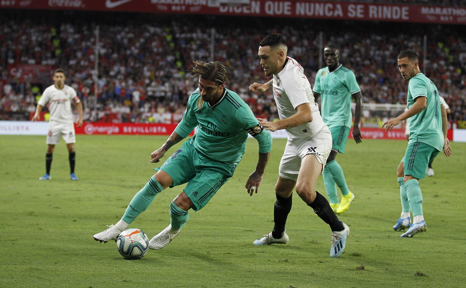 Las imágenes del Sevilla-Real Madrid