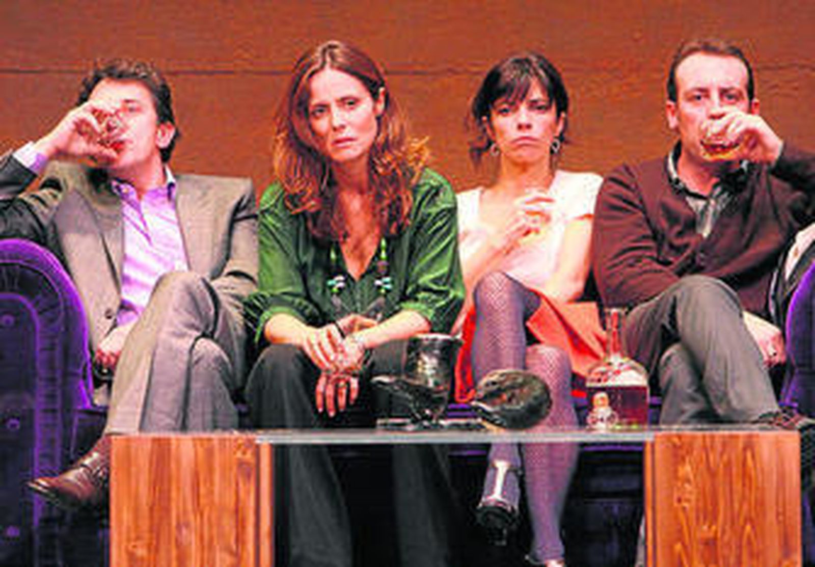 Pere Ponce, Aitana Sánchez-Gijón, Maribel Verdú y Antonio Molero.