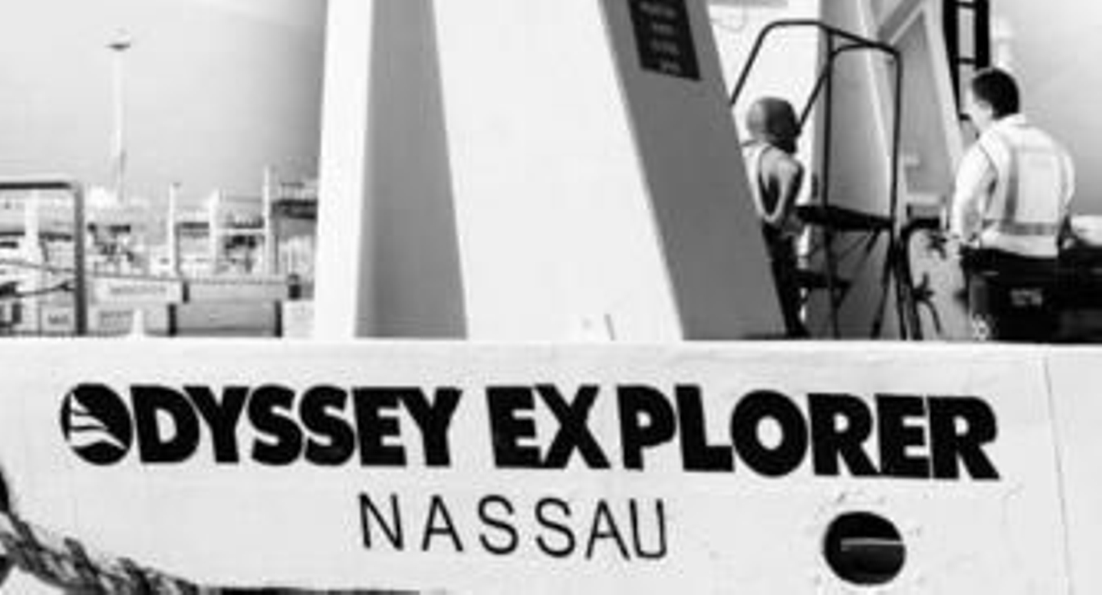 Una imagen del Odyssey Explorer cuando estaba amarrado en el puerto de Algeciras el pasado octubre.