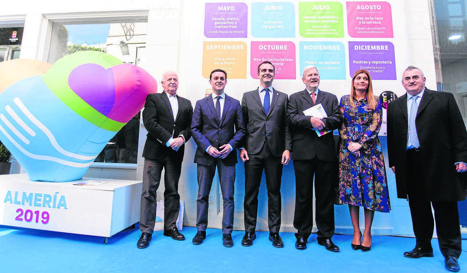 Inauguración de la sede de Almería 2019 y firma del convenio con la organización.