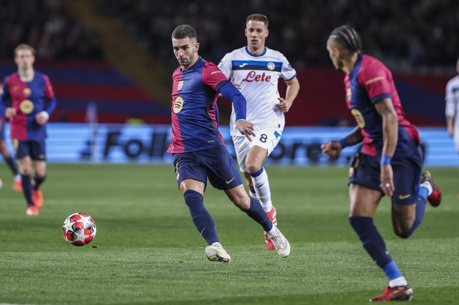 Las fotos del Barcelona - Atalanta