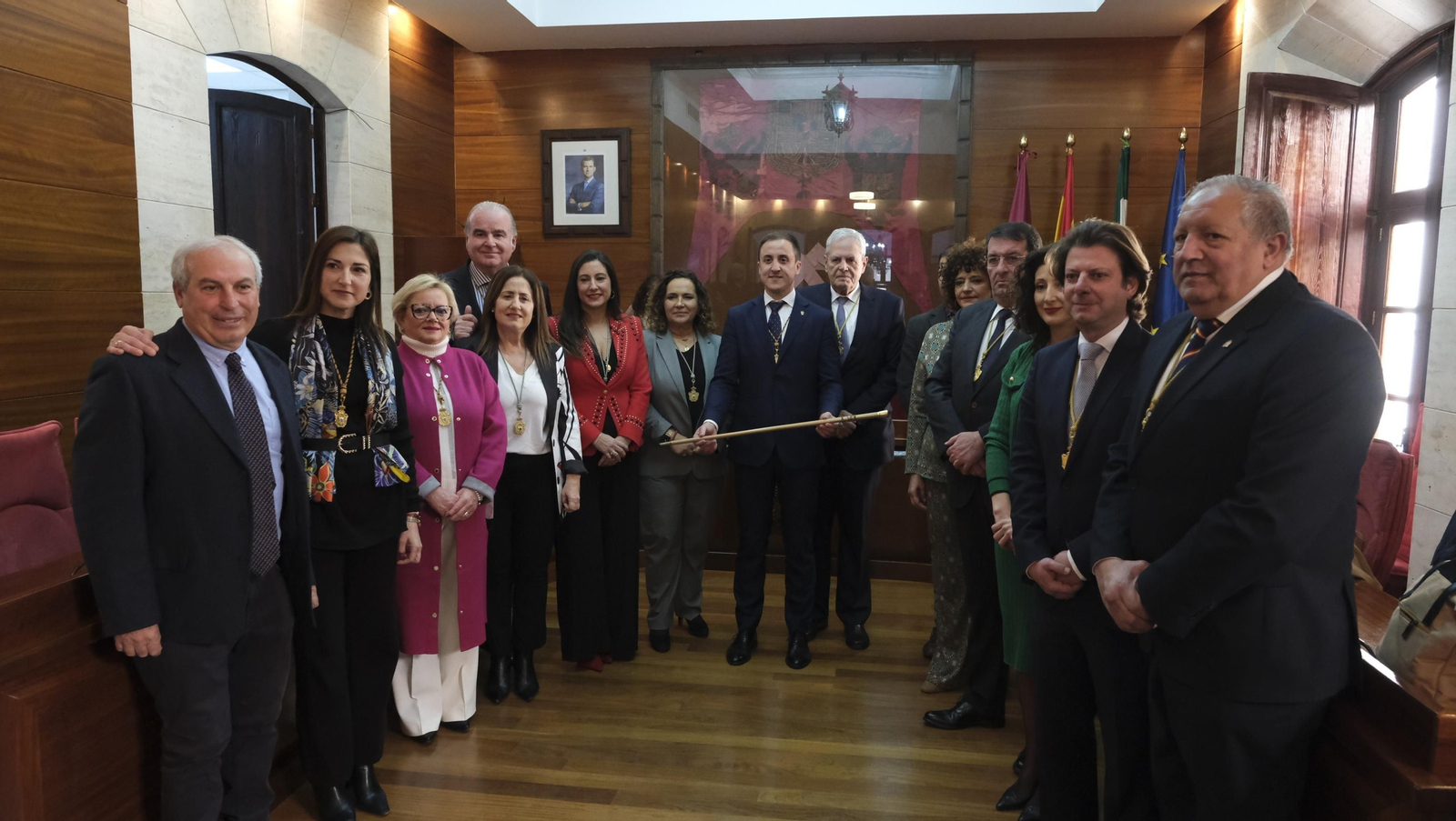 Imágenes de la investidura del nuevo Alcalde de Vera, Alfonso García Ramos