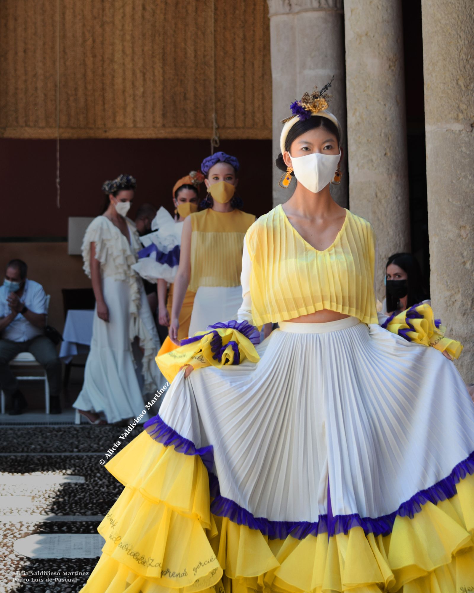 Una de las imágenes de la Pasarela Flamenca Granada.