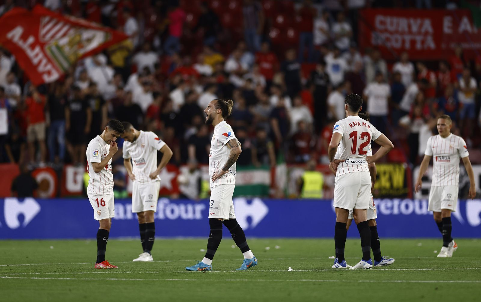 Las imágenes del Sevilla- Real Madrid