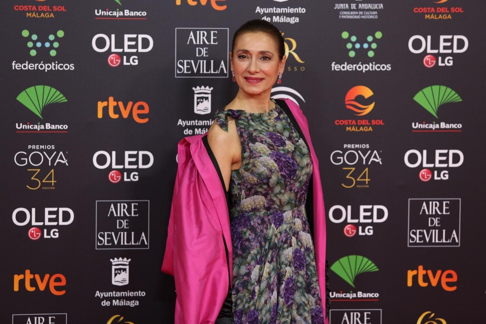 La alfombra roja de los Goya 2020 en Málaga