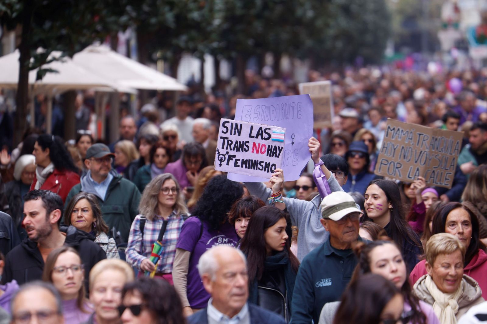 Las mejores imágenes de la manifestación del 8M en Córdoba