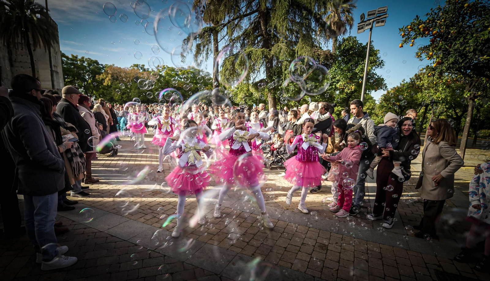 Imágenes del pasacalles Cascanueces en Jerez