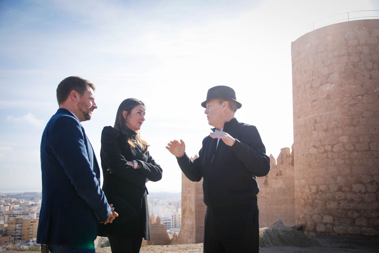 Las imágenes de la restauración de la Muralla de San Cristóbal