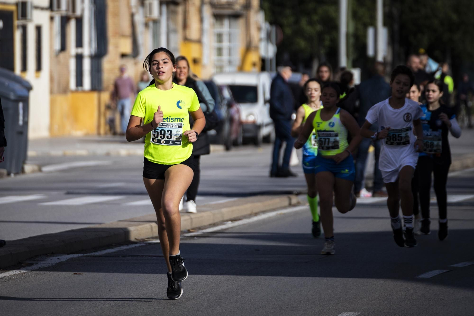 Imágenes de la V Carrera Infantil Bomberos de Jerez