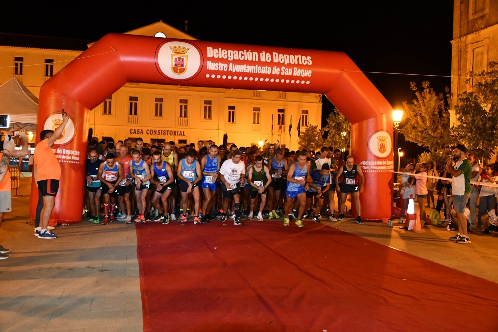 La salida de la última edición del Cross de las Cuestas