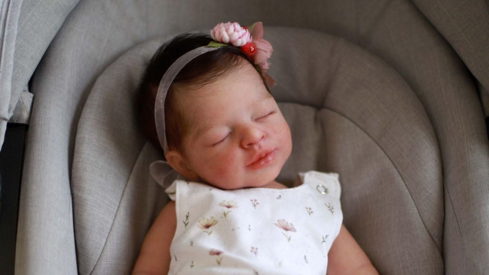 Imagen de uno de los bebés reborn